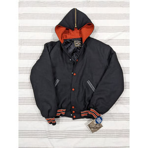 Men's Varsity Jacket with Hood